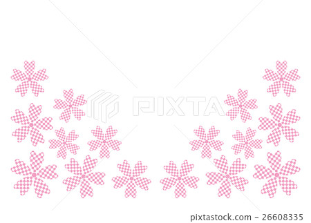 Sakura checkered pattern Sakura checkered pattern 26608335