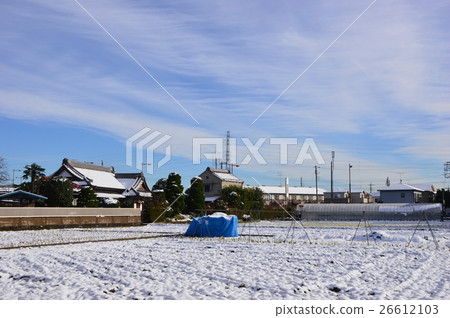 Winter in the outskirts of Hachioji 26612103