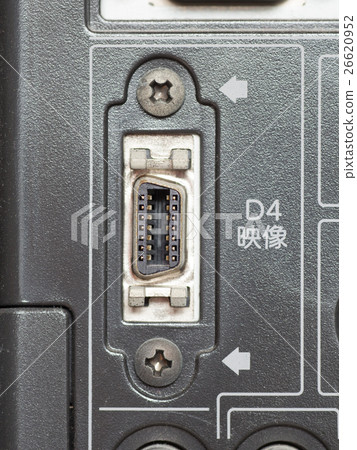 Terminal D terminal of TV back panel 26620952