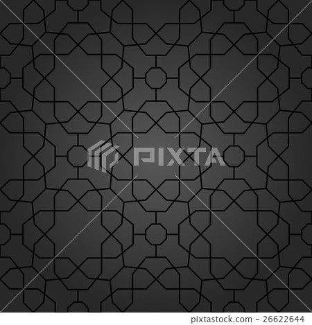 Seamless Geometric Vector Background - Stock Illustration [26622644 ...