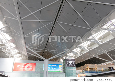 中部國際機場中央廣場的大廳 26623359