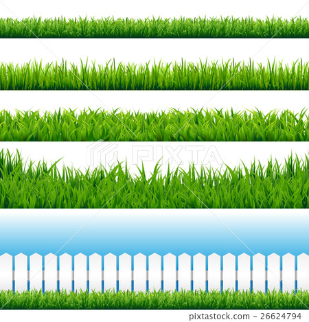 Realistic Grass Borders 26624794