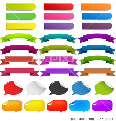 Web Ribbon Big Set Web Ribbon Big Set 26624803