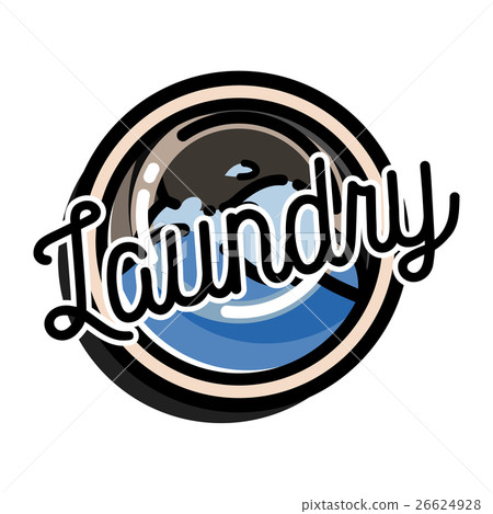 Color vintage laundry emblem Color vintage laundry emblem 26624928