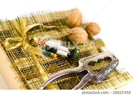 nutcracker, walnuts and decorations nutcracker, walnuts and decorations 26625450