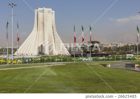 Azadi Tower located at Azadi Square in Teheran 26625485
