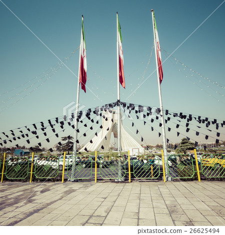 Azadi Tower located at Azadi Square in Teheran 26625494