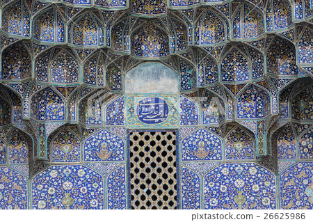 Details of Sheikh Lotfollah Mosque in Isfahan,Iran Details of Sheikh Lotfollah Mosque in Isfahan,Iran 26625986