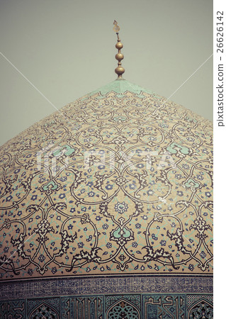 Details of Sheikh Lotfollah Mosque in Isfahan,Iran Details of Sheikh Lotfollah Mosque in Isfahan,Iran 26626142