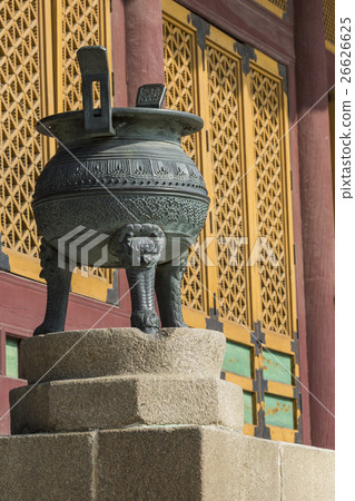 Deoksugung Palace in Seoul, South Korea. Deoksugung Palace in Seoul, South Korea. 26626625