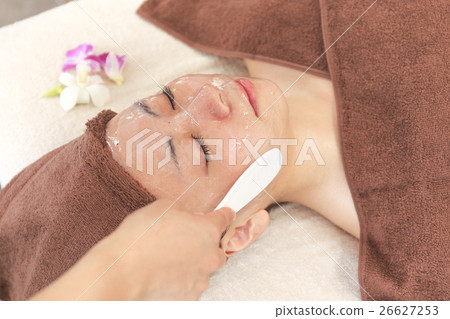 美容圖像面部美容治療場景 美容圖像面部美容治療場景 26627253