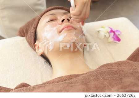 美容圖像面部美容治療場景 26627262