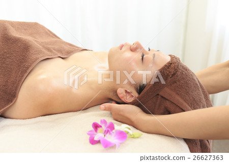 Beauty Image Facial Massage Treatment Scene 26627363