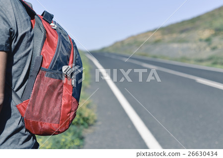young backpacker man 26630434