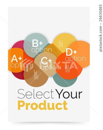Business layout - select your product with sample Business layout - select your product with sample 26630865