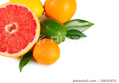 Allsorts from a citrus fruit close-up Allsorts from a citrus fruit close-up 26630970