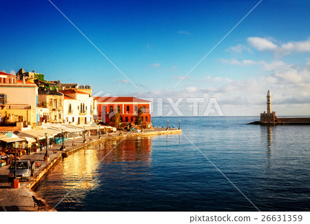 venetian habour of Chania, Crete, Greece 26631359