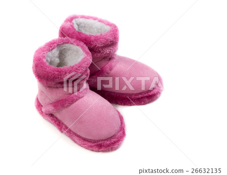 pink warm fur boots 26632135
