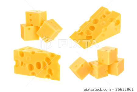 Cheese isolated 26632961