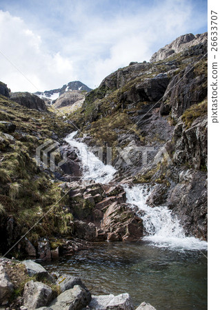 Glen Coe Highland scotland nature uphill waterfall Glen Coe Highland scotland nature uphill waterfall 26633707