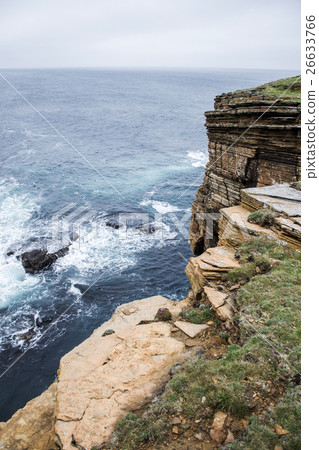 Panorama Orkney coastline Yesnaby cliff landscape 26633766