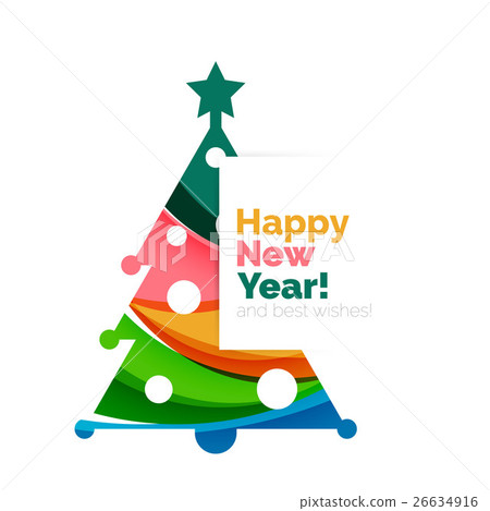 New Year and Christmas holiday elements 26634916