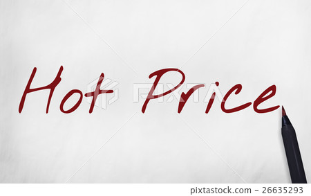 Shopping Tag Handwriting Words Note Concept 26635293