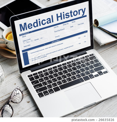 Medical Report Record Form History Patient Concept Medical Report Record Form History Patient Concept 26635816