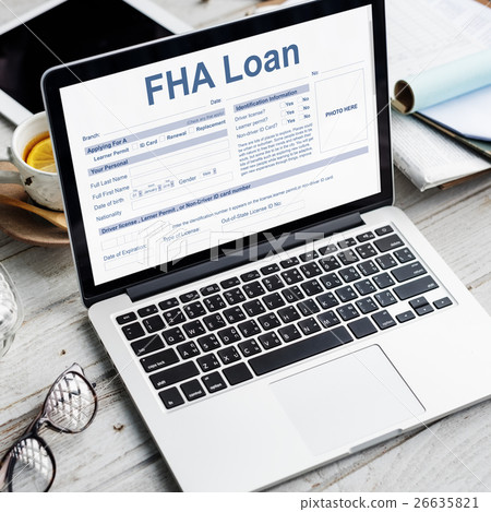 FHA Loan Federal Housing Administration Lending Concept FHA Loan Federal Housing Administration Lending Concept 26635821