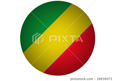 3D Republic of the congo flag ,Congo national flag - Stock Illustration ...