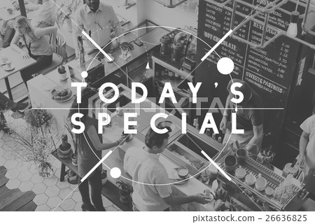 Today Special Announcement Commerce Deal Concept 26636825