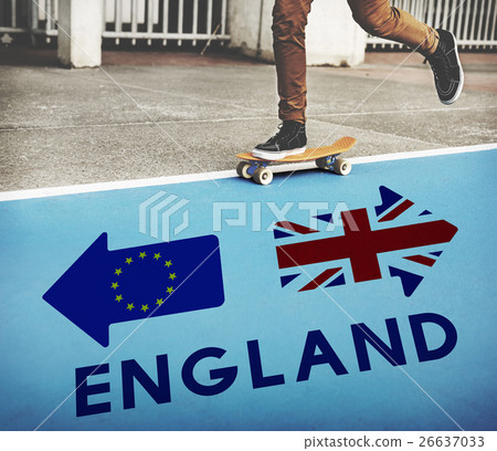 Brexit Britain Leave European Union Quit Referendum Concept 26637033