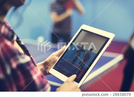 Table Tennis Ping-Pong Sport Activity Concept 26638079