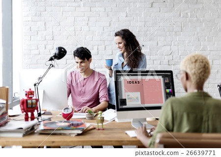 Stock Photo: Teamwork Together Professional Occupation Concept