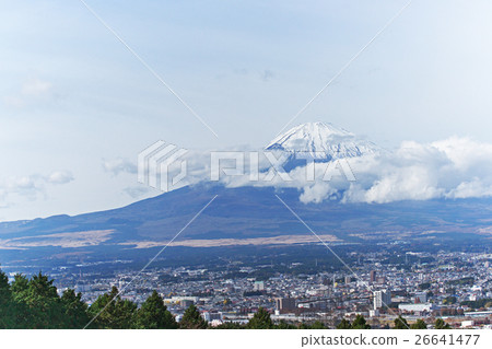 御殿場鎮和富士山 26641477