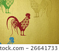 雞（金背景） 26641733