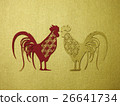 雞（金背景） 26641734