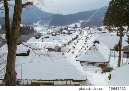 ouchijuku village at Fukushima , Japan 26643362