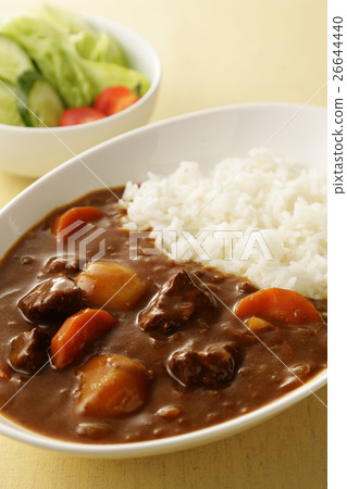Curry and rice Curry and rice 26644440