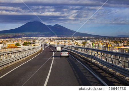 A one motorway from naple to rome italy 26644788
