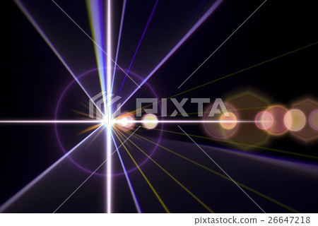 LED spotlight Gradient background blur. 26647218