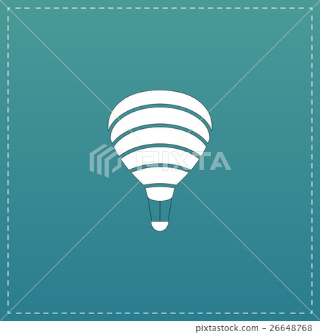 Sky balloon flat icon Sky balloon flat icon 26648768