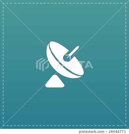 Simple icon antenna. Simple icon antenna. 26648771