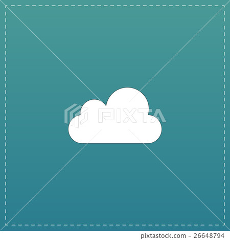 Vector cloud icon. Easy to edit. Vector cloud icon. Easy to edit. 26648794