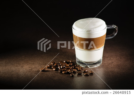 Latte macchiato coffee 26648915