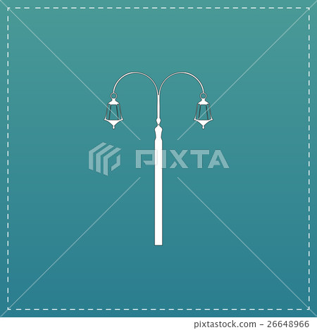 Lantern flat icon 26648966