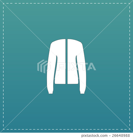 Jacket flat icon Jacket flat icon 26648988