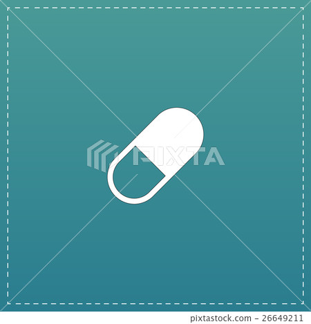 pill web icon - Stock Illustration [26649211] - PIXTA