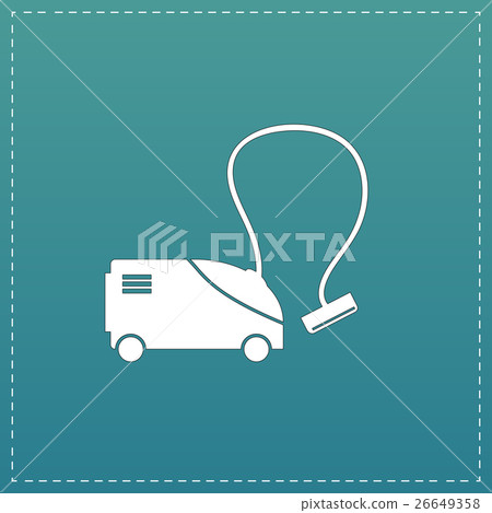 Vacuum cleaner vector icon 26649358