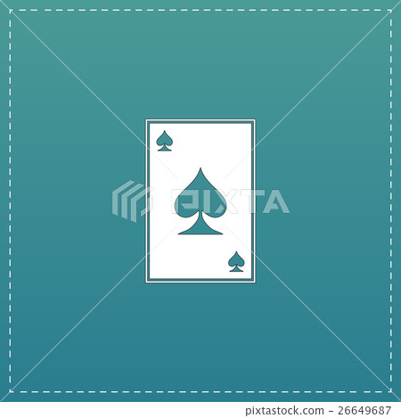 Spades card icon Spades card icon 26649687
